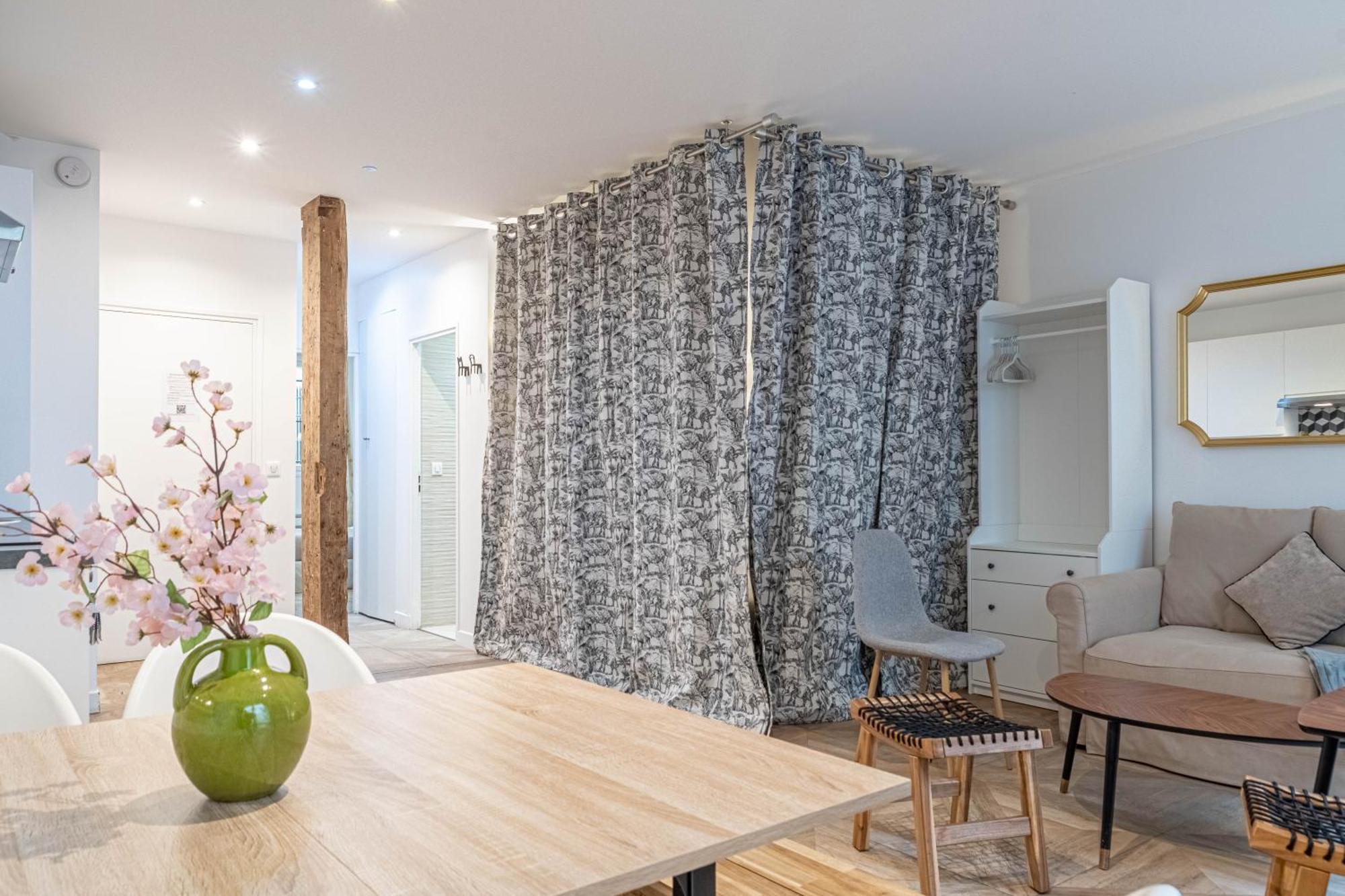 Sophiestay - Appartement Tendance Avec 1 Chambre A Montorgueil Paris Luaran gambar