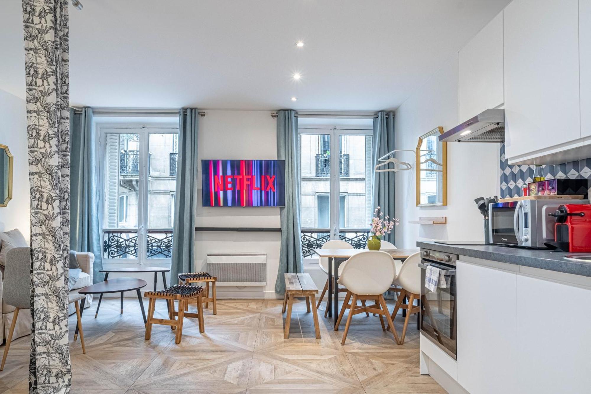 Sophiestay - Appartement Tendance Avec 1 Chambre A Montorgueil Paris Luaran gambar